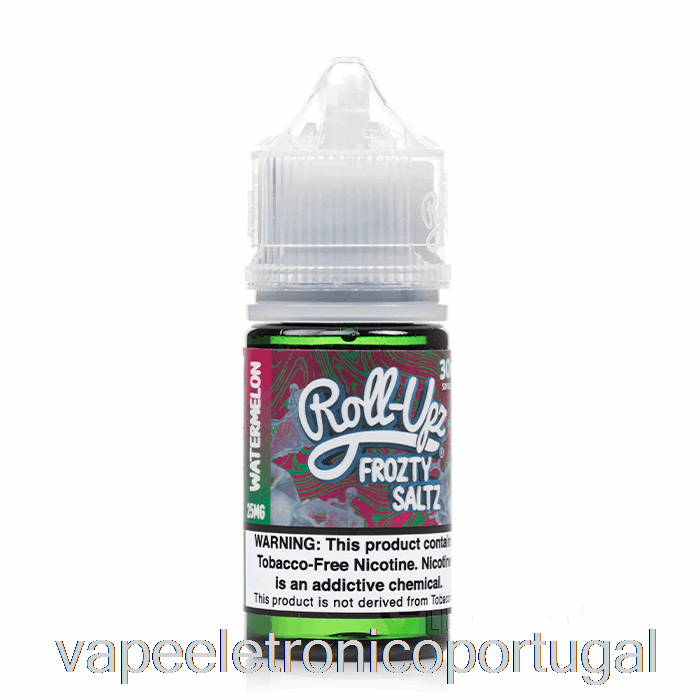 Vape Eletrônico Ponche De Melancia - Suco Roll-upz Sal - 30ml 25mg